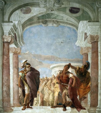 The Rage of Achilles by Giambattista Tiepolo