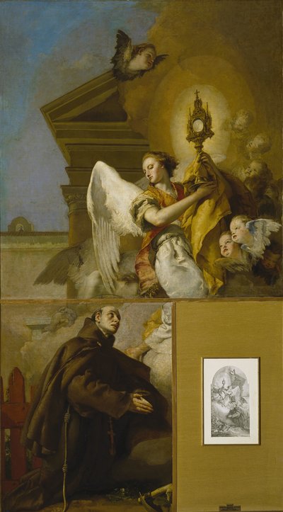 The Vision of Saint Paschal Baylon by Giambattista Tiepolo