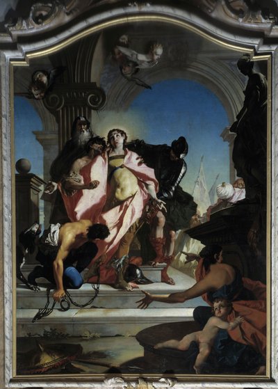 Capture of Saint George by Giambettino Cignaroli
