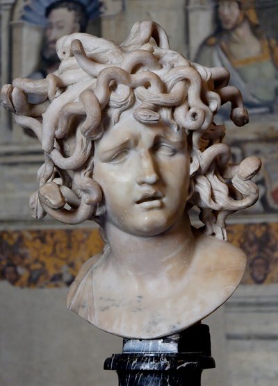 Head of Medusa, 1630 by Gian Lorenzo Bernini