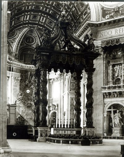 The Baldacchino by Gian Lorenzo Bernini