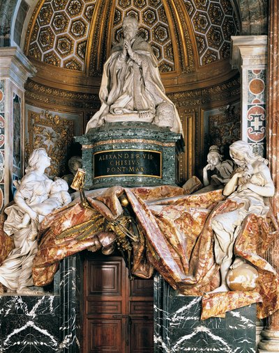 Tomb of Alexander VII by Gian Lorenzo Bernini