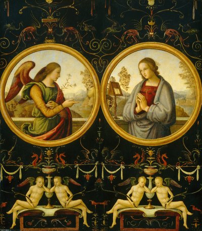 The Annunciation, 1510-1515 by Giannicola di Paolo
