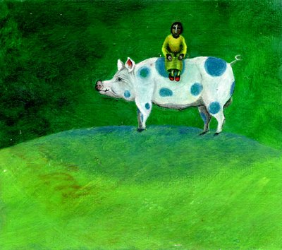 My Blue-spotted Pig Took Me Home by Gigi Sudbury