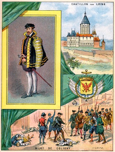 Gaspard de Coligny, Admiral of France by Gilbert