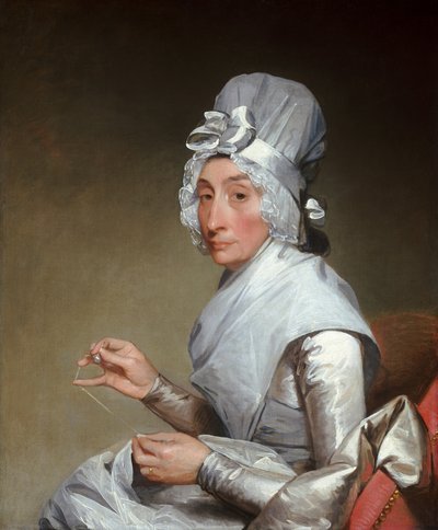 Catherine Brass Yates Mrs. Richard Yates, 1793-1794 by Gilbert Stuart