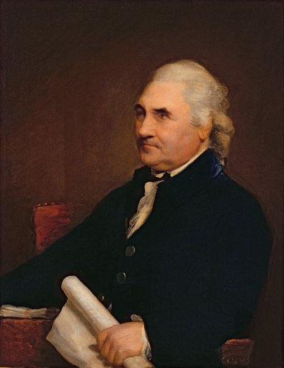 Colonel Isaac Barre, 1785 by Gilbert Stuart