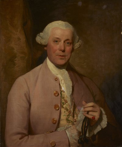 Portrait of Henry Lambert by Gilbert Stuart