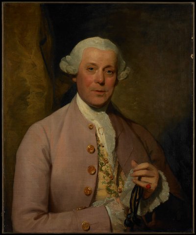 Portrait of Henry Lambert by Gilbert Stuart