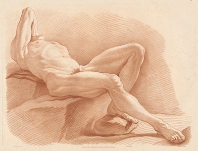 Academie (639) by Gilles Antoine Demarteau after Edme Bouchardon