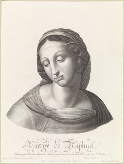 Mary by Gilles Demarteau