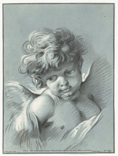 Putto by Gilles Demarteau