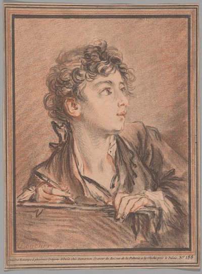 The Young Draftsman by Gilles Demarteau