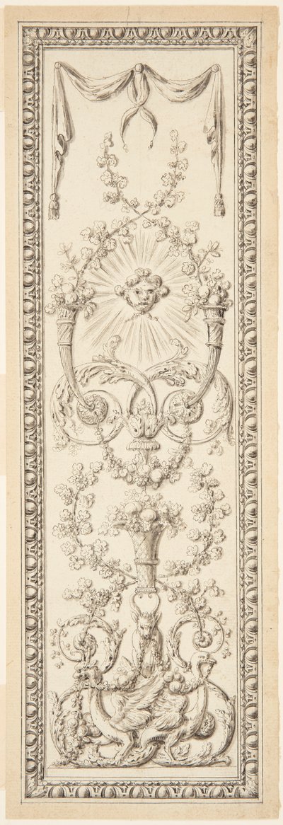 Design for a Panel by Gilles Paul Cauvet