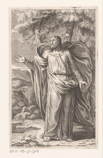 Christ in the Wilderness by Gilles Rousselet