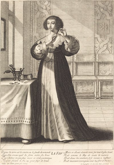 Fire by Gilles Rousselet after Grégoire Huret