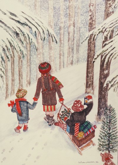 A Ride on the Sledge by Gillian Lawson