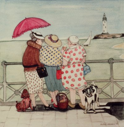 At the Seaside by Gillian Lawson