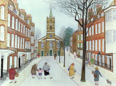 Church Row II, Hampstead by Gillian Lawson