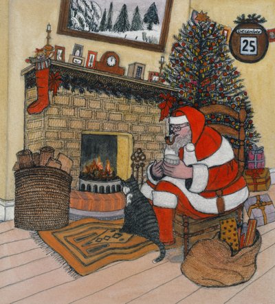 Father Christmas by Gillian Lawson