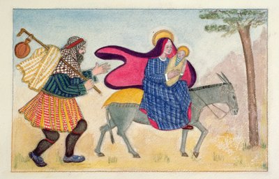 Flight Into Egypt IV by Gillian Lawson