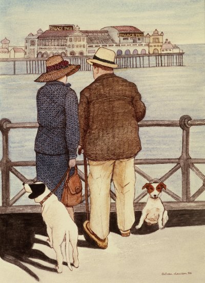 Looking Out to Sea by Gillian Lawson