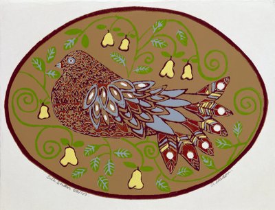 Partridge in a Pear Tree by Gillian Lawson