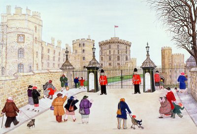 Windsor Castle Hill by Gillian Lawson