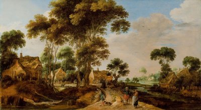 The Country Road by Gillis Claesz de Hondecoeter