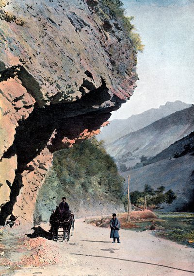 Rock Close to the Village of Annaour, c1890 by Gillot