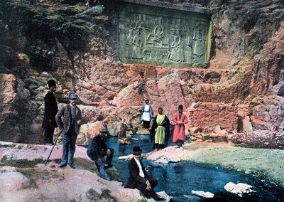 The Shah of Persia and His Children by Gillot