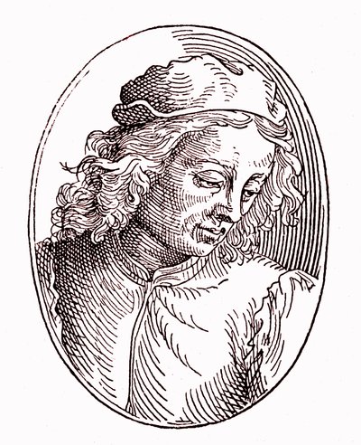 Raffaellino Del Garbo by Giorgio (after) Vasari