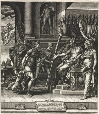 The Calumny of Apelles by Giorgio Ghisi