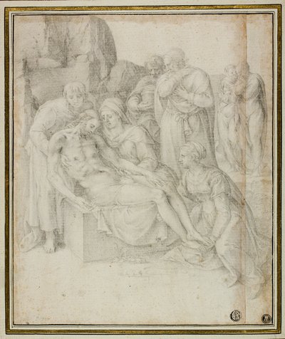 Lamentation by Giorgio Giulio Clovio