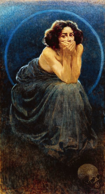 The Silence by Giorgio Kienerk