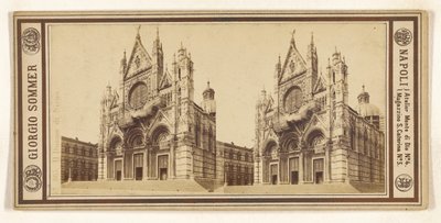 The Duomo of Siena by Giorgio Sommer