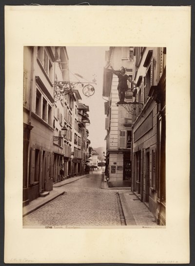Lucerne, Kappelgasse by Giorgio Sommer