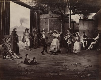 Napoli Tarantella by Giorgio Sommer