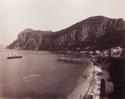 Panoramic view of Capri by Giorgio Sommer