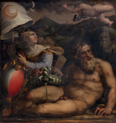 Allegory of Fiesole, 1563-1565 by Giorgio Vasari