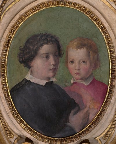Giovanni and Garzia de Medici by Giorgio Vasari