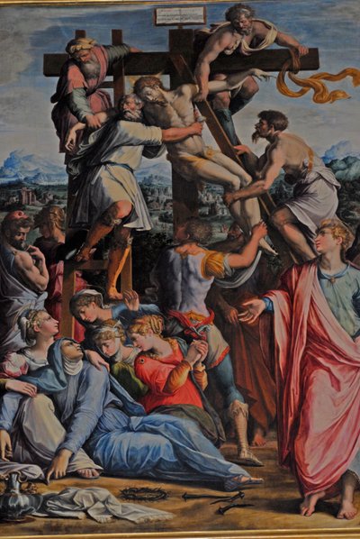 Jesus Deposed from the Cross by Giorgio Vasari