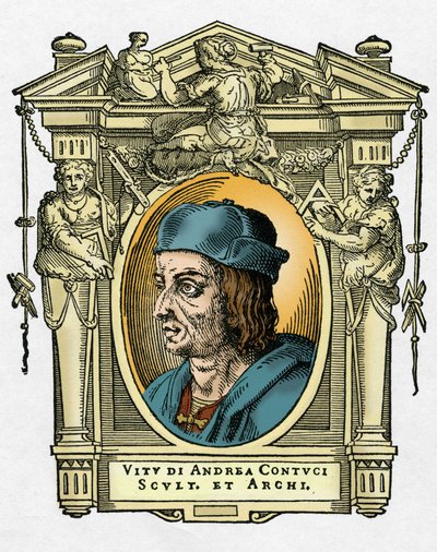 Portrait of Jacopo Sansovino by Giorgio Vasari