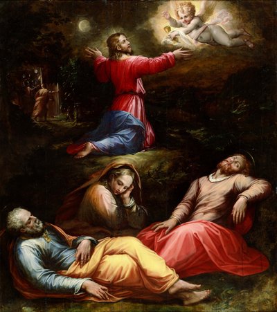 The Agony in the Garden by Giorgio Vasari