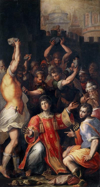 The Martyrdom of Saint Stephen by Giorgio Vasari