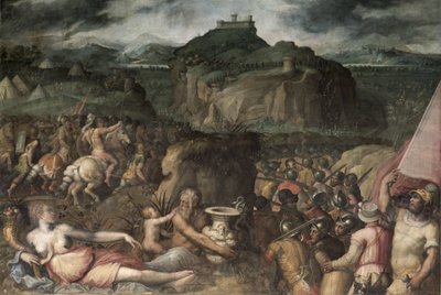 The Siege of San Leo by Giorgio Vasari