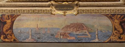 View of Livorno, 1557-1558 by Giorgio Vasari