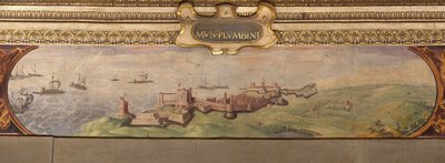 View of Piombino by Giorgio Vasari