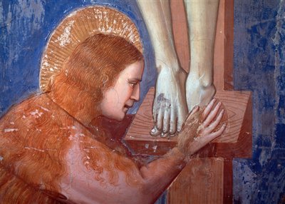 Crucifixion (detail) by Giotto (c.1266 1337)