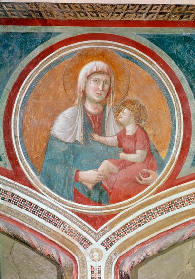 Virgin and child by Giotto (c.1266 1337)